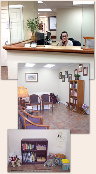 Diablo Chiropractic reception and waiting room